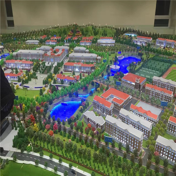 甘肃省公安厅301工程警察学校秦州规划模型